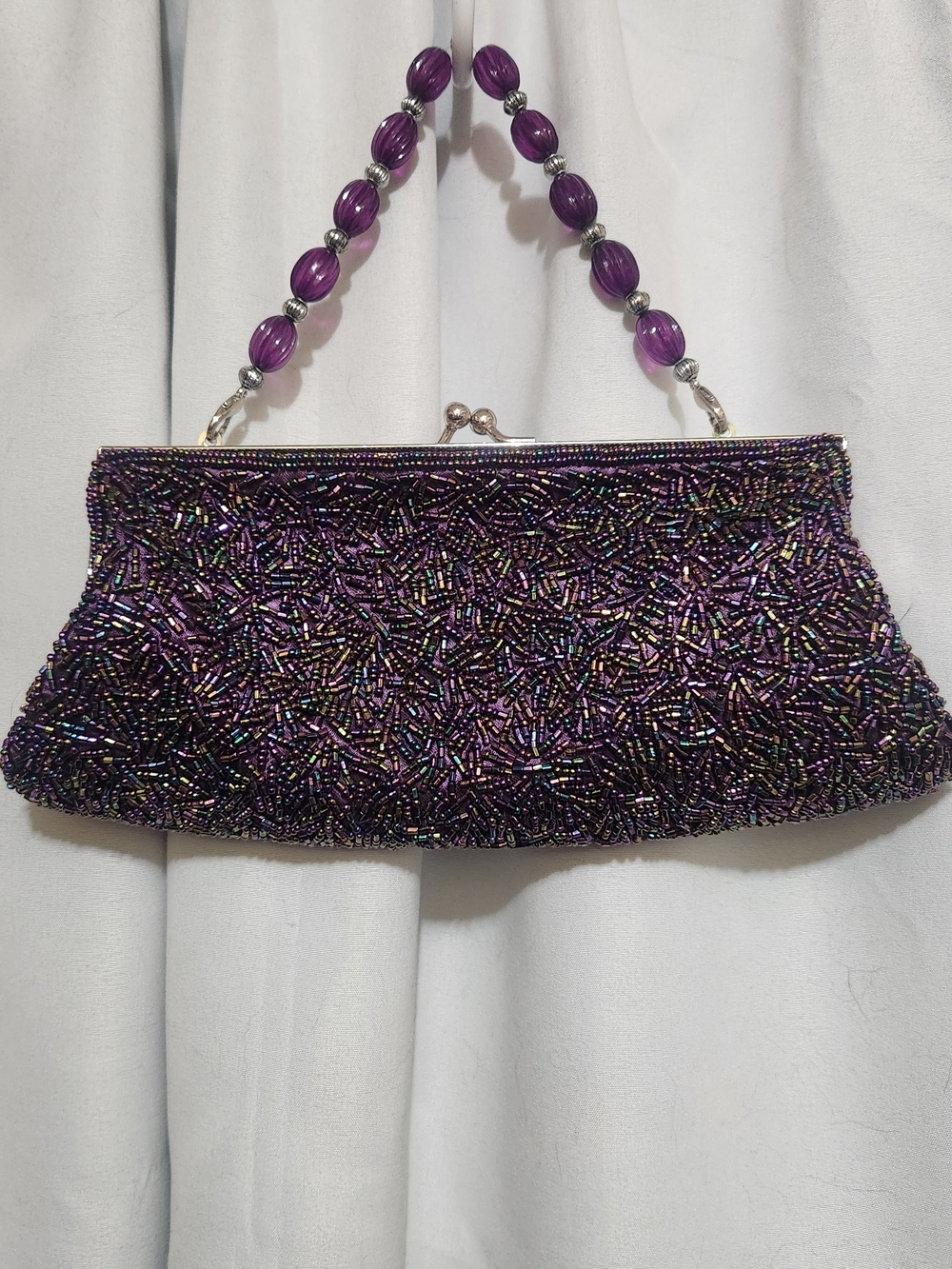 Beaded vintage cocktail/evening bag by Carlo Fellini.
